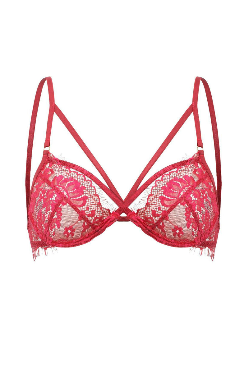 Confidante Red Bra - Boutique Range | Dutch Courage Lingerie